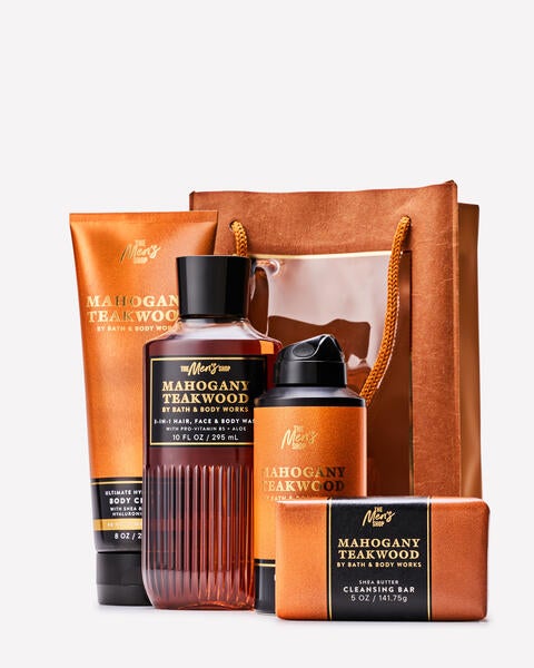 Mahogany Teakwood Gift Set
