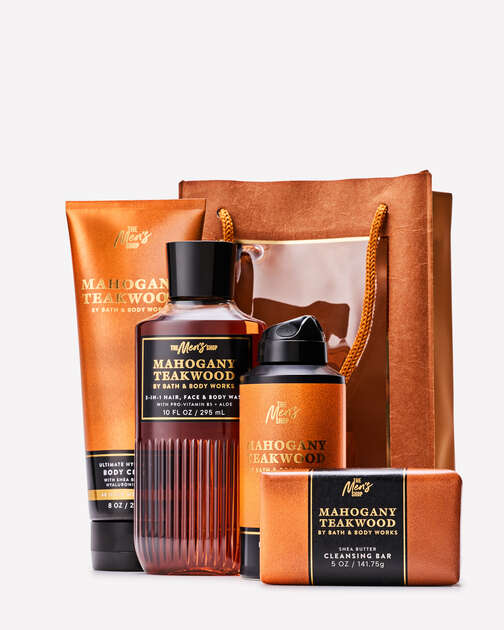 Mahogany Teakwood Gift Set