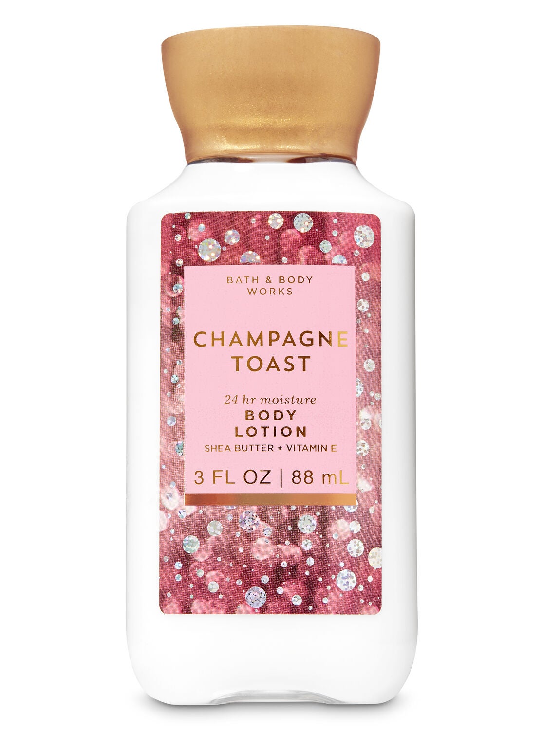 champagne toast travel size lotion