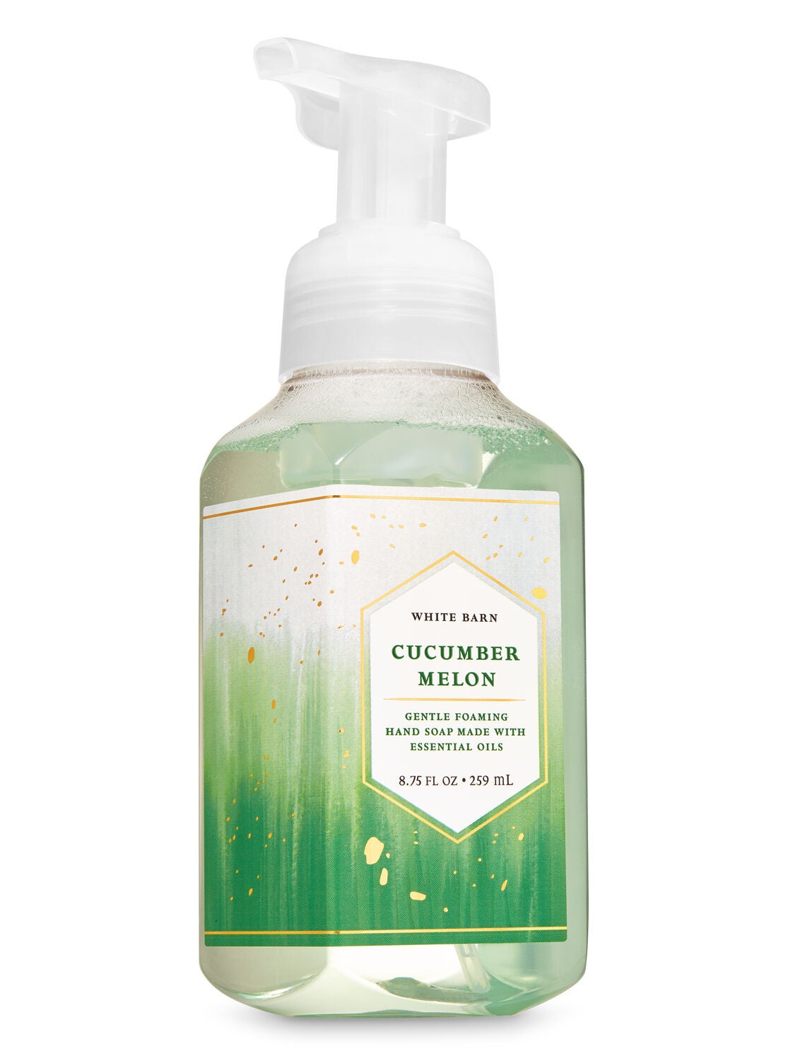White Barn Cucumber Melon Gentle Foaming Hand Soap - Bath And Body Works