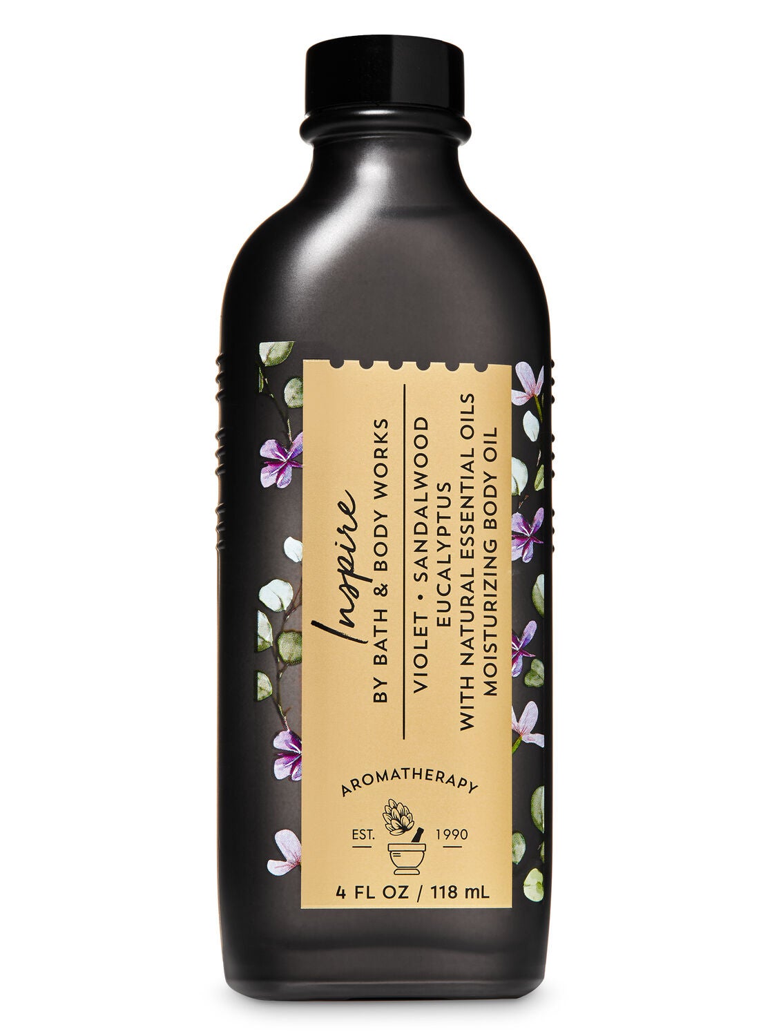 Violet Sandalwood Eucalyptus Moisturizing Body Oil Aromatherapy