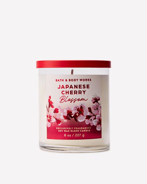 Japanese Cherry Blossom Single Wick Candle