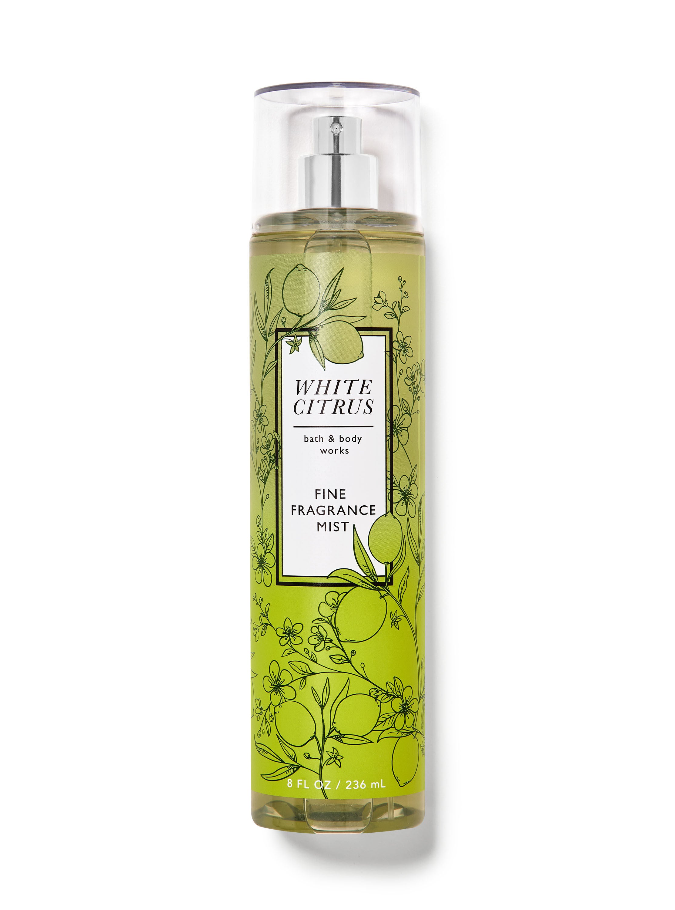 White citrus body spray deals