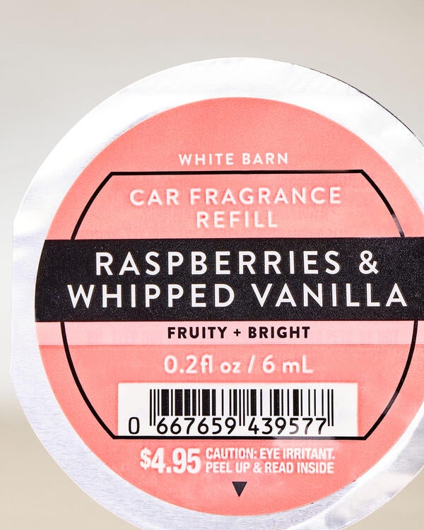 Raspberries & Whipped Vanilla Car Fragrance Refill