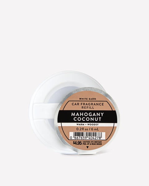 Mahogany Coconut Car Fragrance Refill