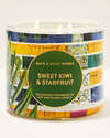 Sweet Kiwi & Starfruit 3-Wick Candle