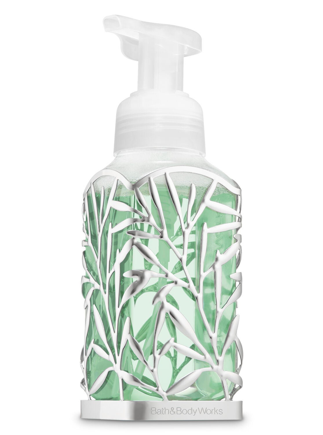 Nickel Vines Gentle Foaming Soap Holder Bath Body Works
