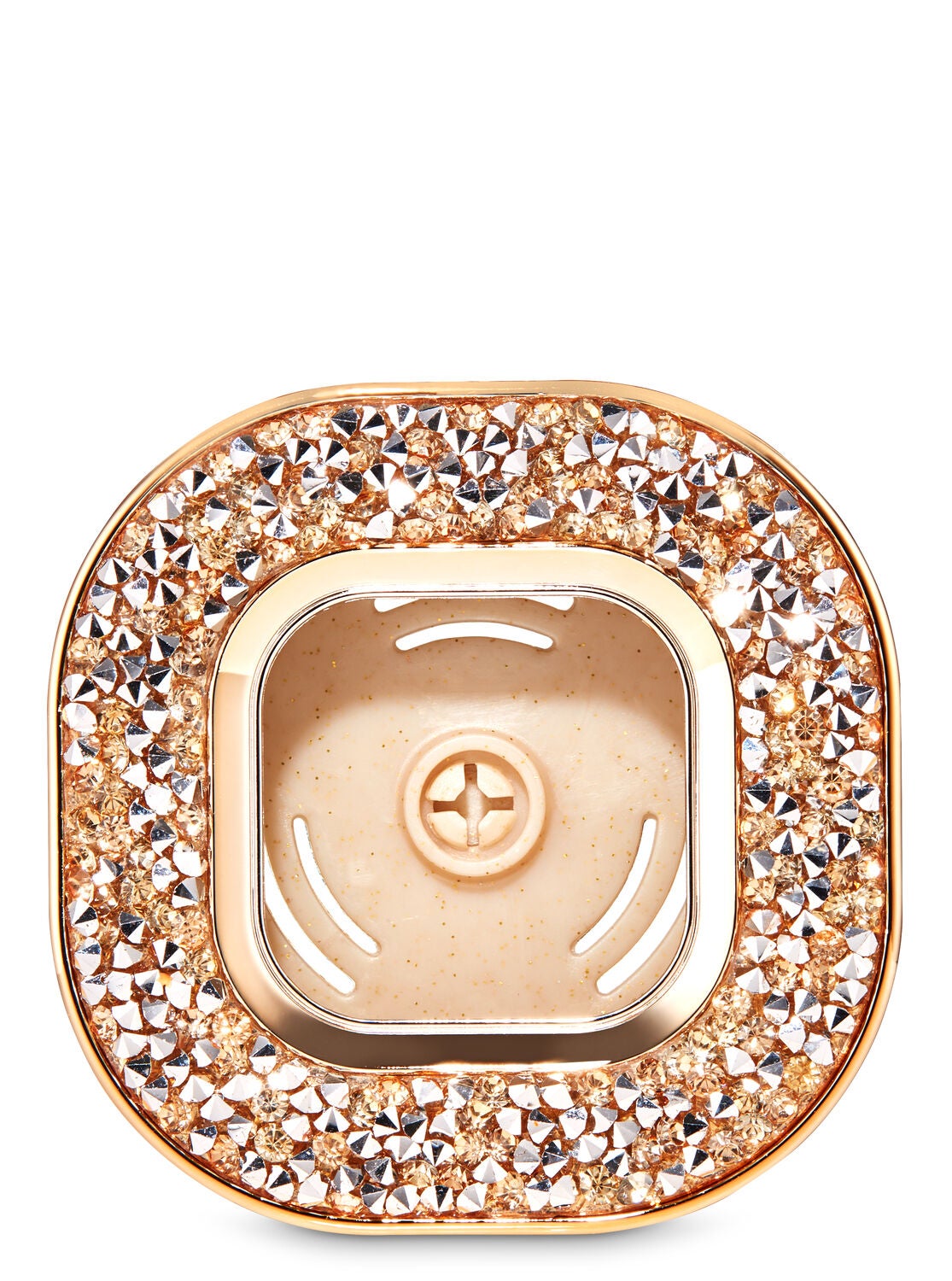 Gold Glitter Vent Clip Car Fragrance Holder Bath Body Works