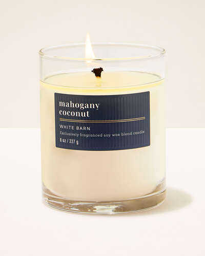 Mahogany Coconut Single Wick Candle