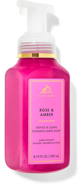 Rose &amp; Amber Gentle &amp;amp; Clean Foaming Hand Soap