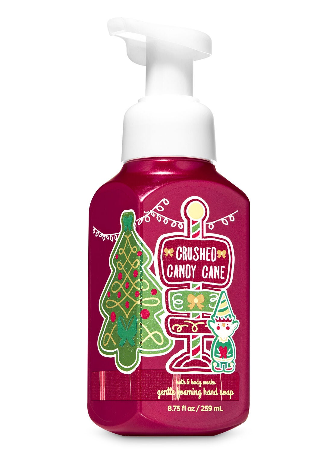 Crushed Candy Cane Gentle Foaming Hand Soap - Bath And Body Works