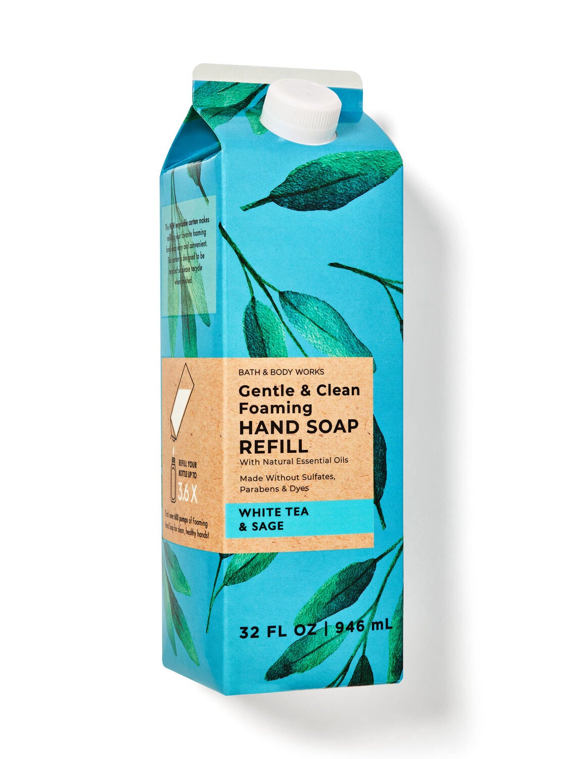White Tea & Sage Gentle & Clean Foaming Hand Soap Refill