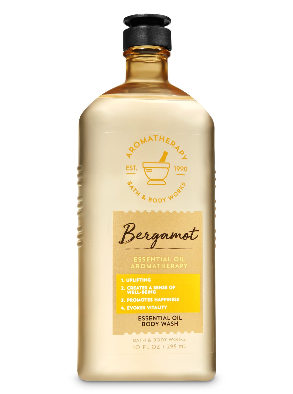 Aromatherapy Bergamot Essential Oil Body Wash - Bath And Body Works