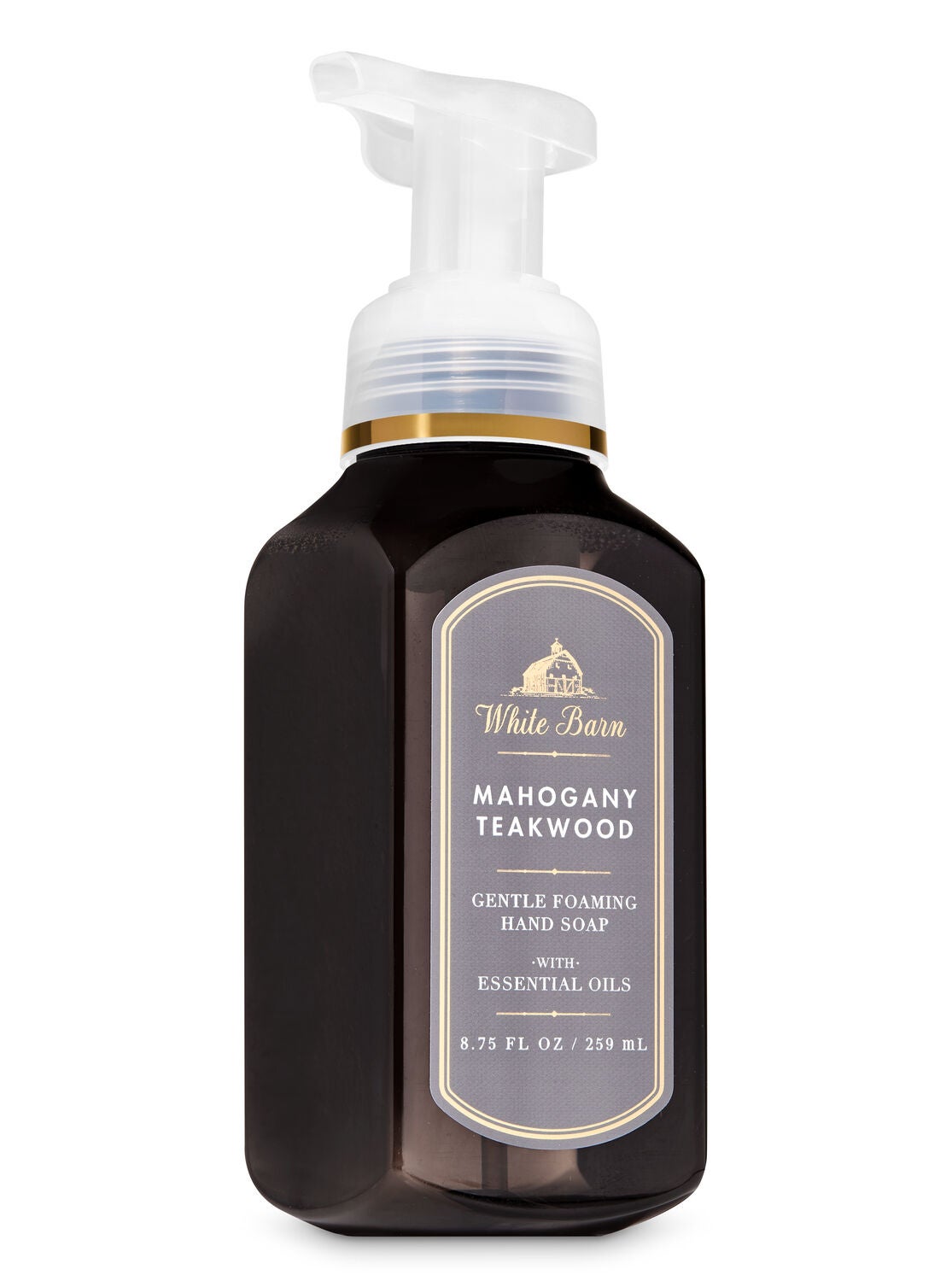 White Barn Mahogany Teakwood Gentle Foaming Hand Soap - Bath And Body Works