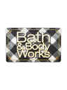 Black & White Gingham Gift Card