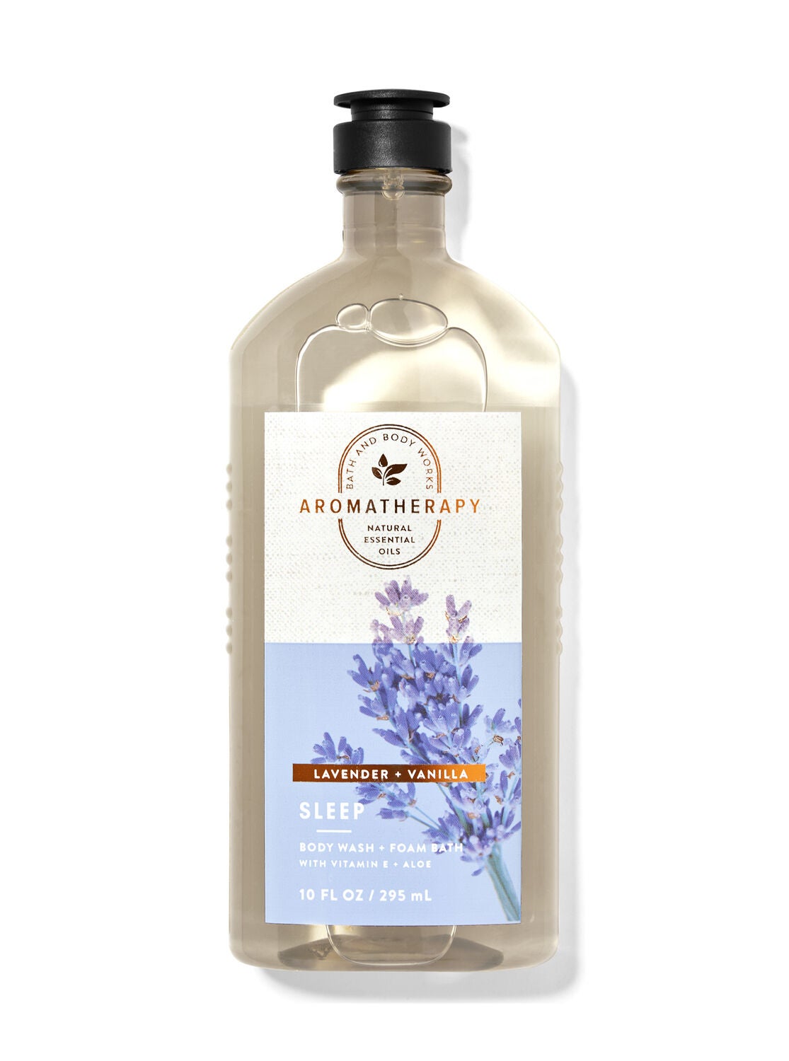 Lavender Vanilla Body Wash and Foam Bath Aromatherapy Bath