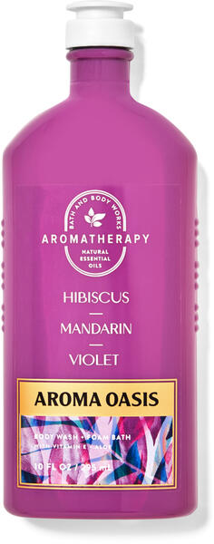 Hibiscus Mandarin Violet Body Wash and Foam Bath