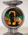 The Mandalorian Light-Up Pedestal 3-Wick Candle Holder