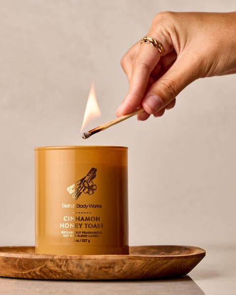 Cinnamon Honey Toast Single Wick Candle