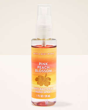 Pink Peach Blossom Hand Sanitizer Spray