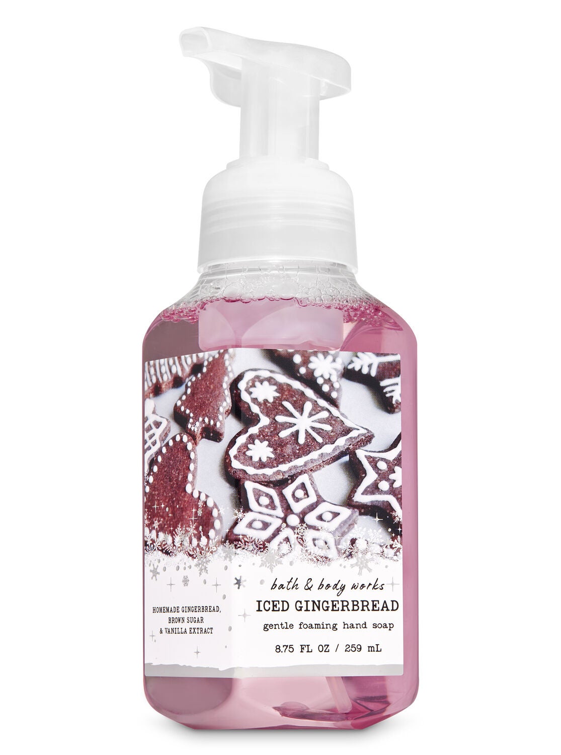 Iced Gingerbread Gentle Foaming Hand Soap - Bath And Body Works