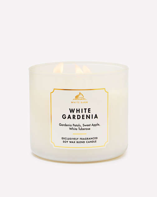 White Gardenia 3-Wick Candle