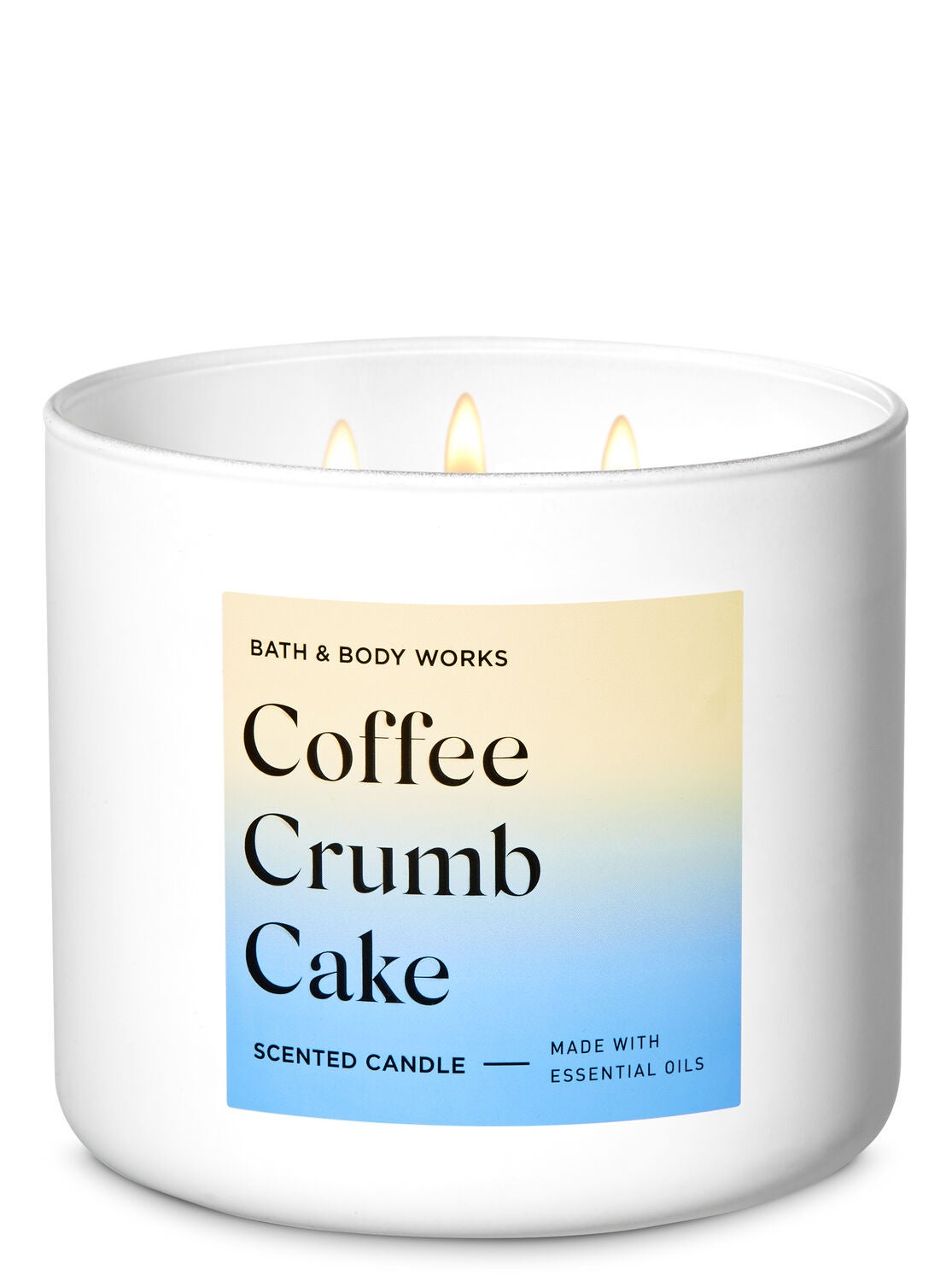 Coffee Crumb Cake 3-Wick Candle - Bath And Body Works