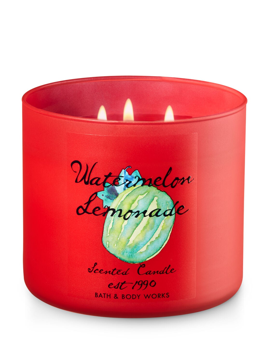 Watermelon Lemonade 3-Wick Candle - Bath And Body Works
