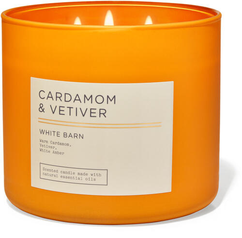 Cardamom &amp; Vetiver 3-Wick Candle