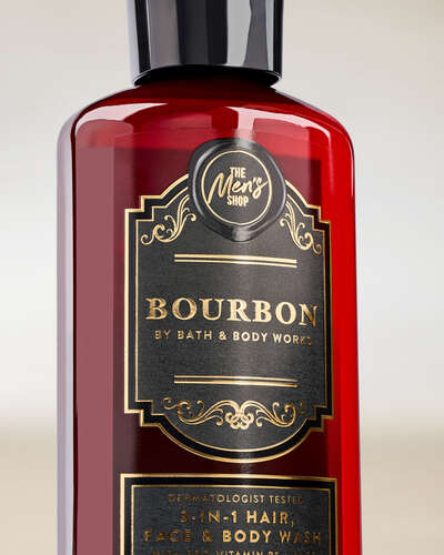 Bourbon 3-in-1 Hair, Face & Body Wash