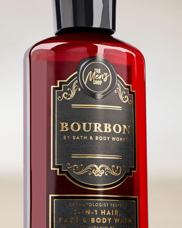 Bourbon 3-in-1 Hair, Face & Body Wash