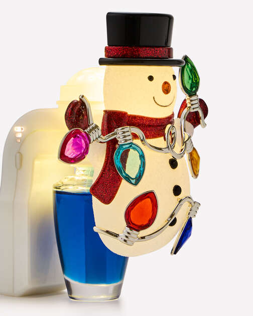 Festive Snowman Scent Control™ Nightlight Wallflowers Fragrance Plug