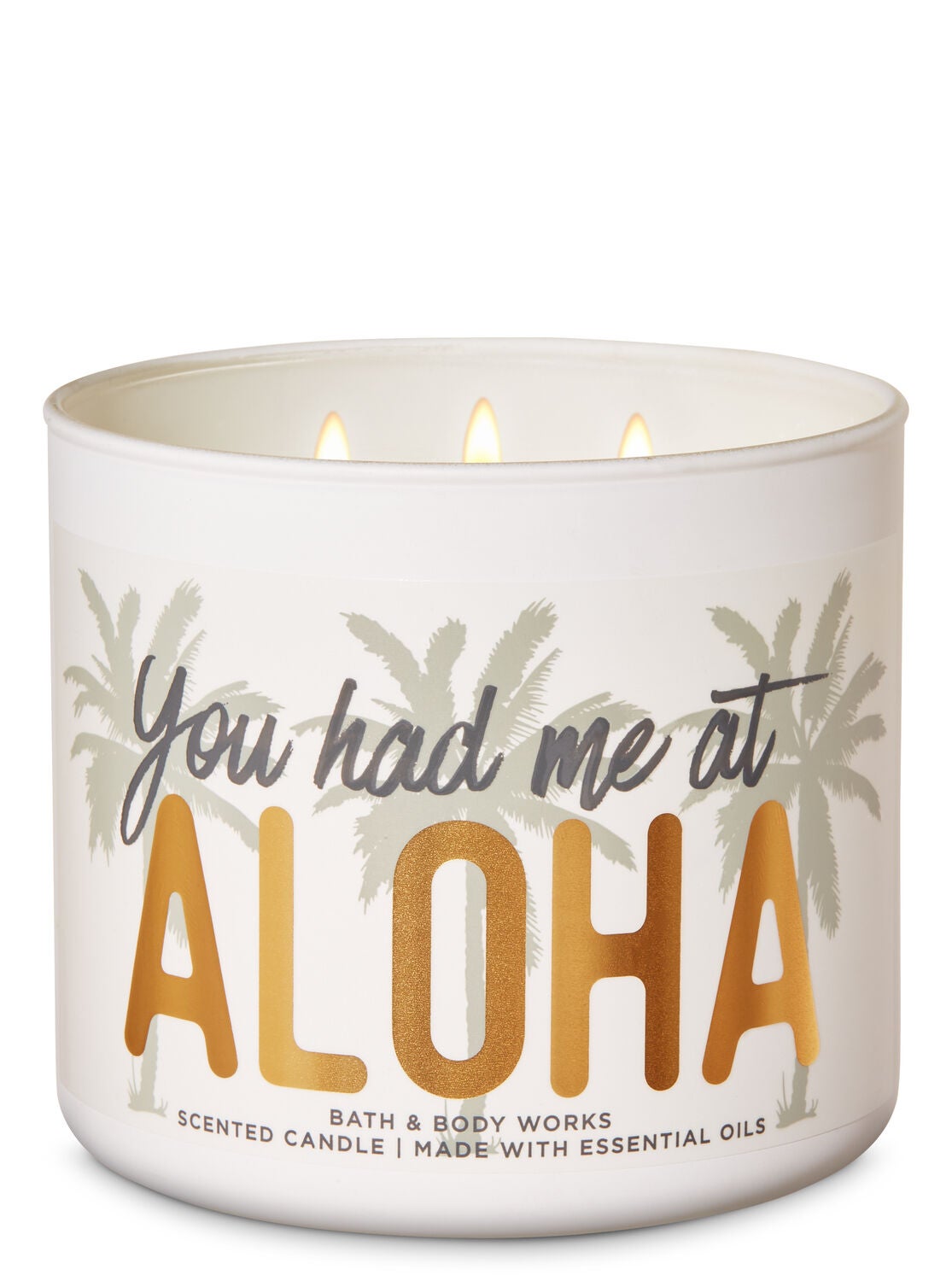 Flamingo Beach 3-Wick Candle - Bath And Body Works
