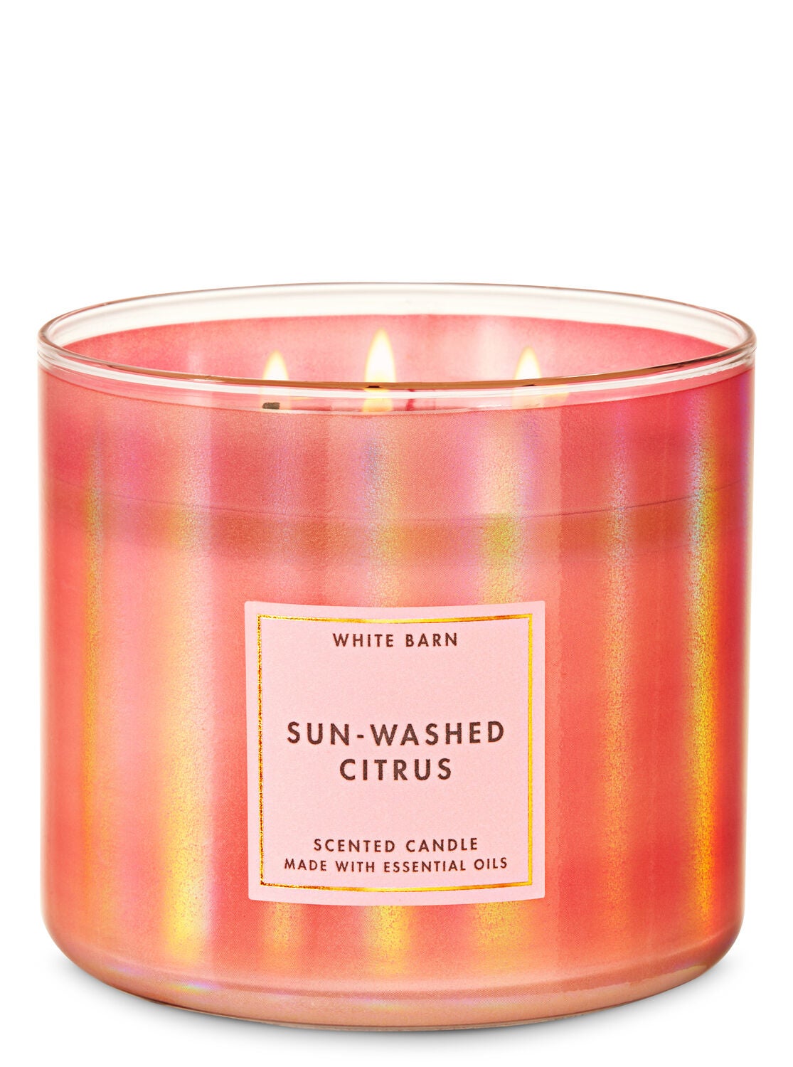 Sun-Washed Citrus 3-Wick Candle - Bath And Body Works