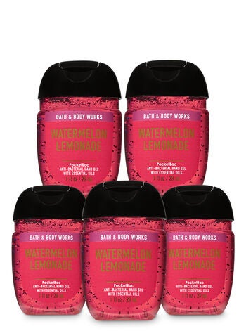 Watermelon Lemonade PocketBac Hand Sanitizer, 5-Pack ...