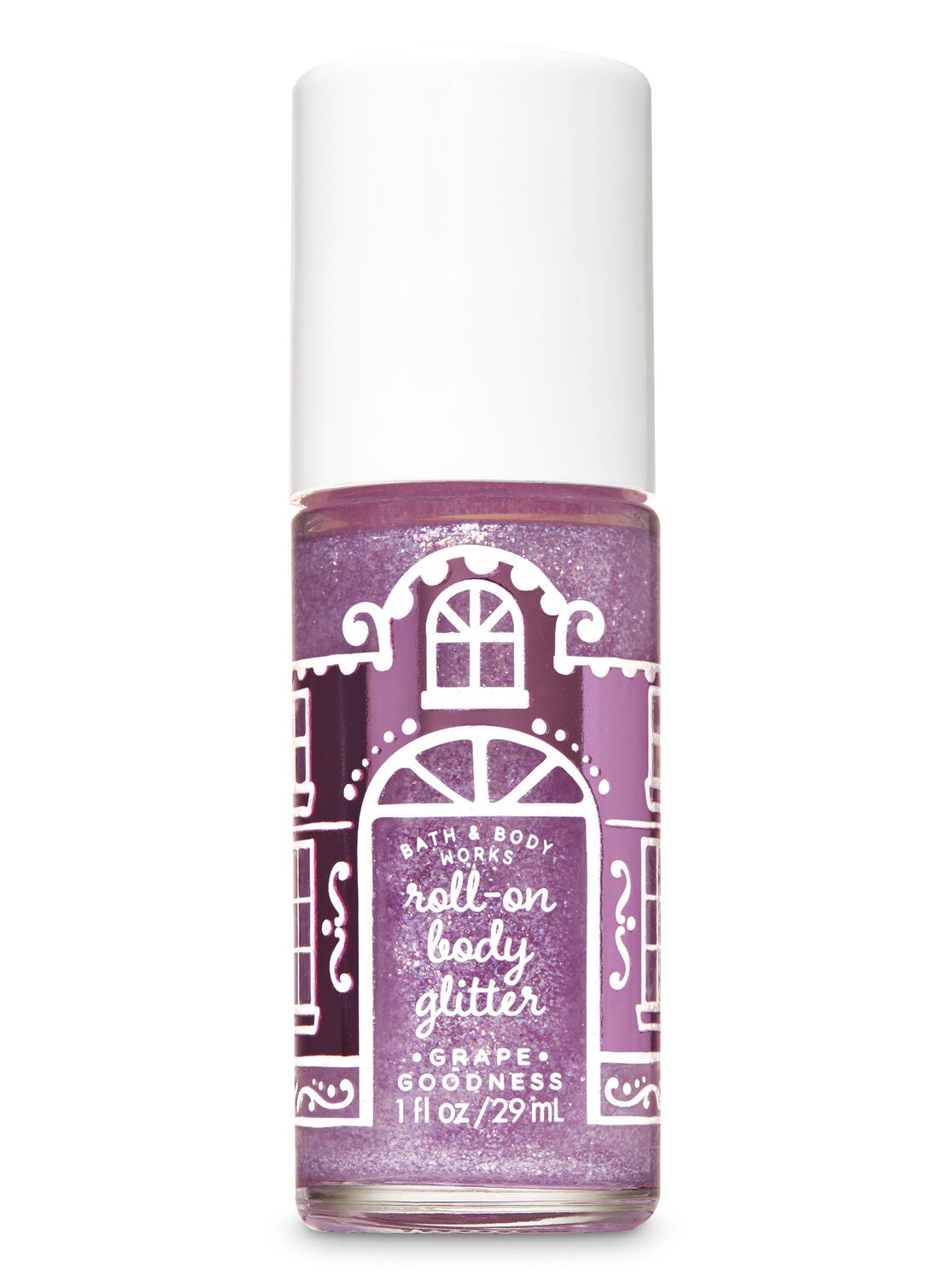 Grape Goodness Roll-On Body Glitter - Bath And Body Works