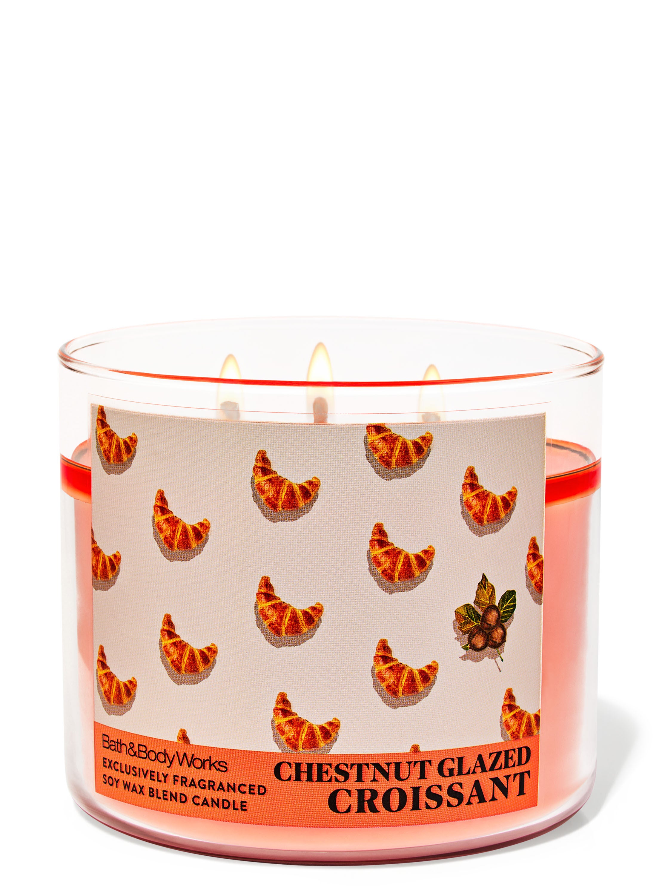 Chestnut Glazed Croissant 3-Wick Candle