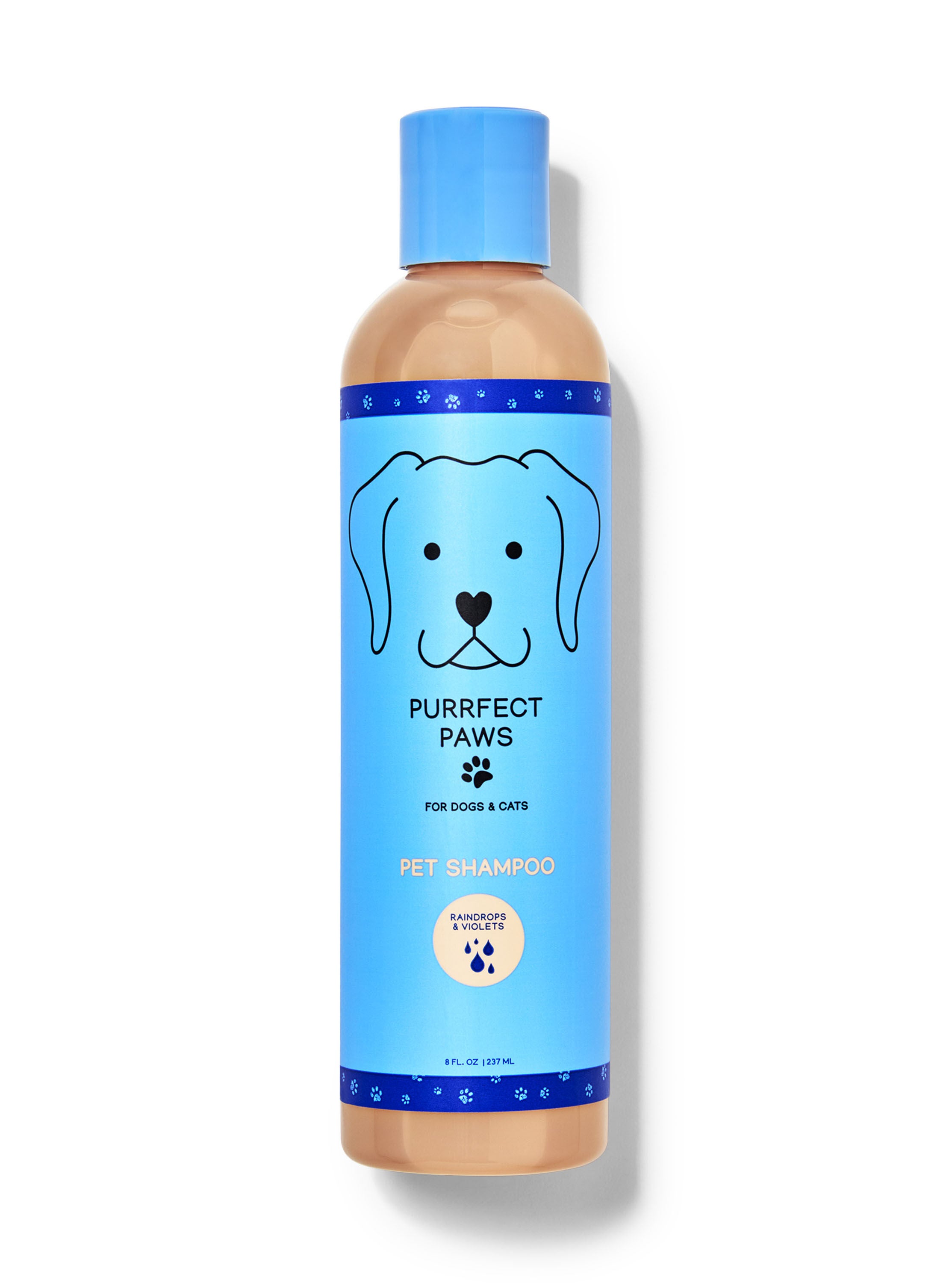 Bath Body Works Raindrops Violet Pet Shampoo