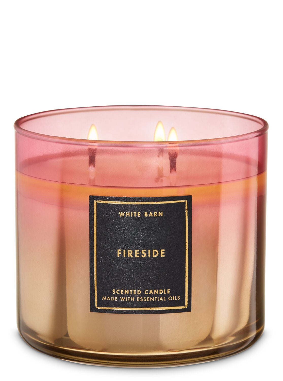 White Barn Fireside 3-Wick Candle - Bath And Body Works