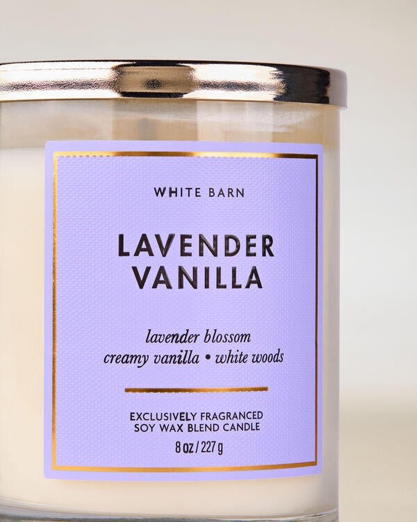 Lavender Vanilla Single Wick Candle