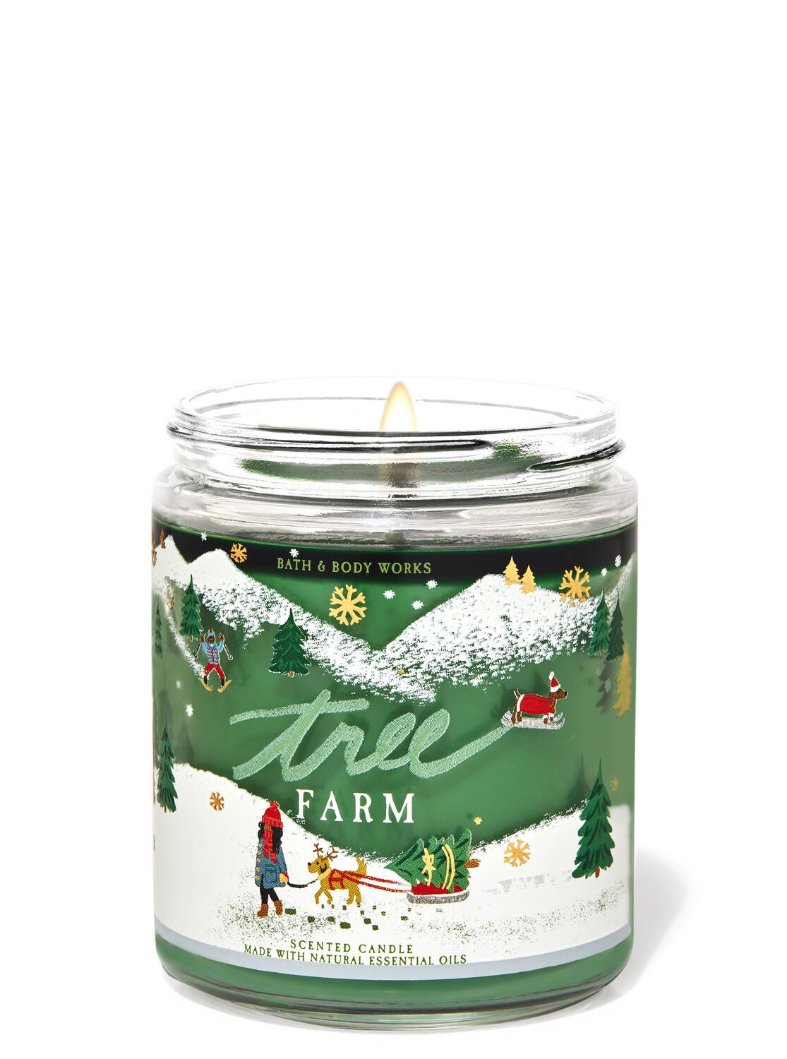 Tree Farm Single Wick Candle