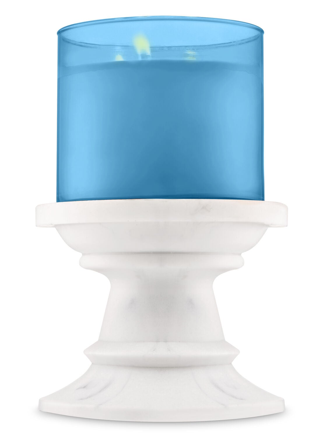 Marble Pedestal 3-Wick Candle Holder - Bath And Body Works
