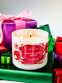 Winter Candy Apple 3-Wick Candle