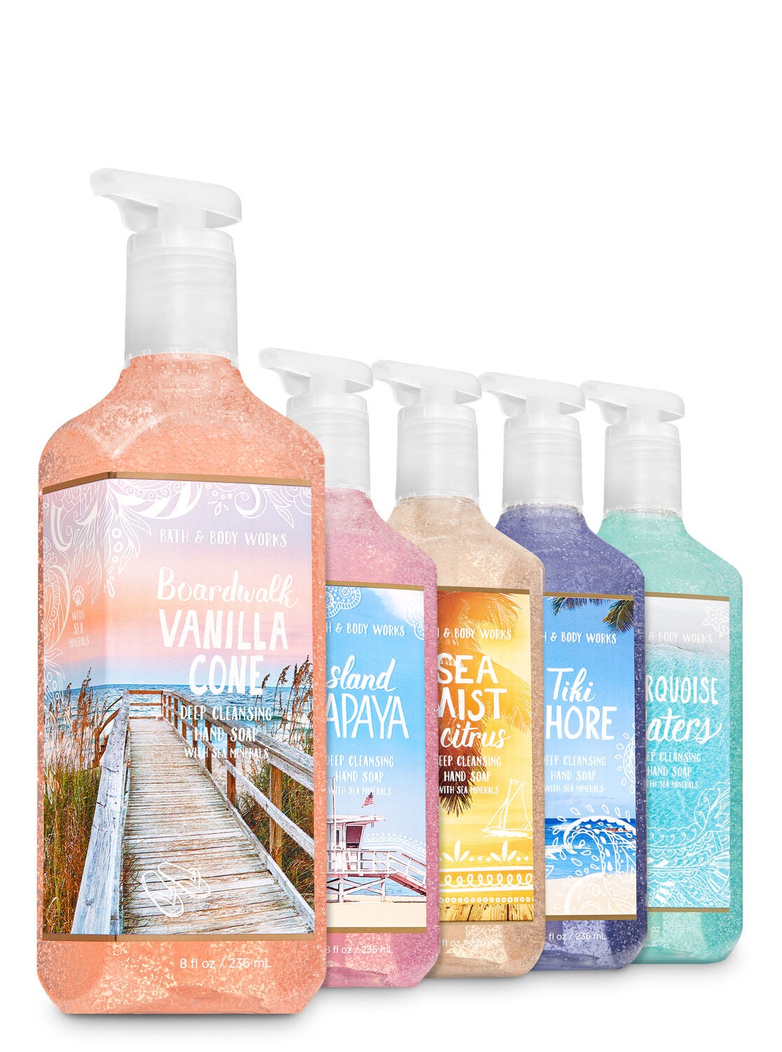 Seas the Day Deep Cleansing Hand Soap, 5-Pack - Bath And Body Works