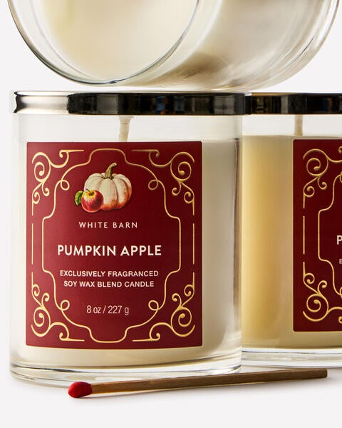 Pumpkin Apple Single Wick Candle