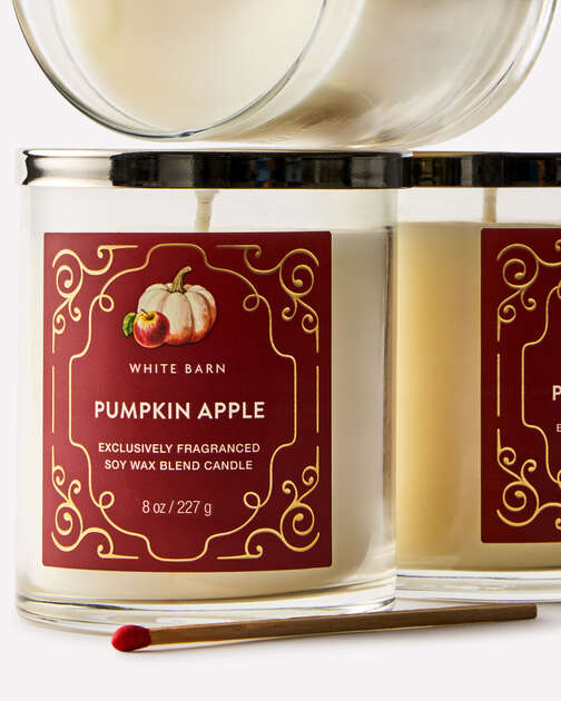 Pumpkin Apple Single Wick Candle