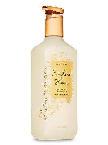 Sunshine & Lemons Creamy Luxe Hand Soap | Bath & Body Works