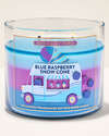 Blue Raspberry Snow Cone 3-Wick Candle