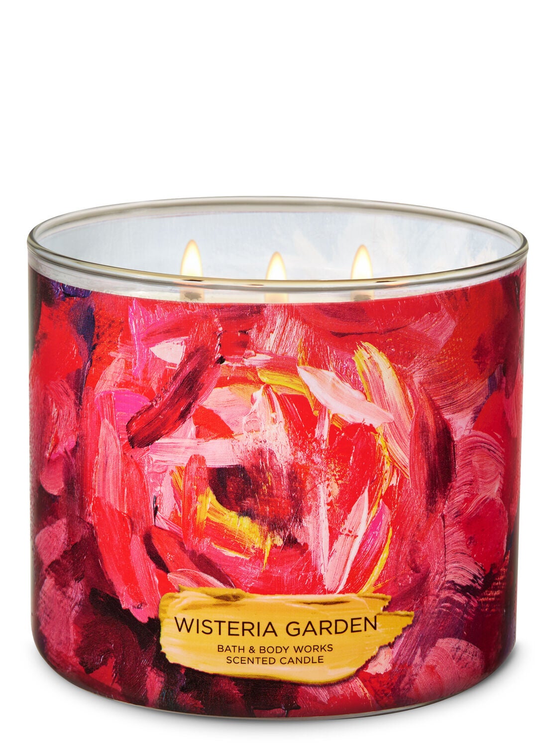 Wisteria Garden 3-Wick Candle - Bath And Body Works