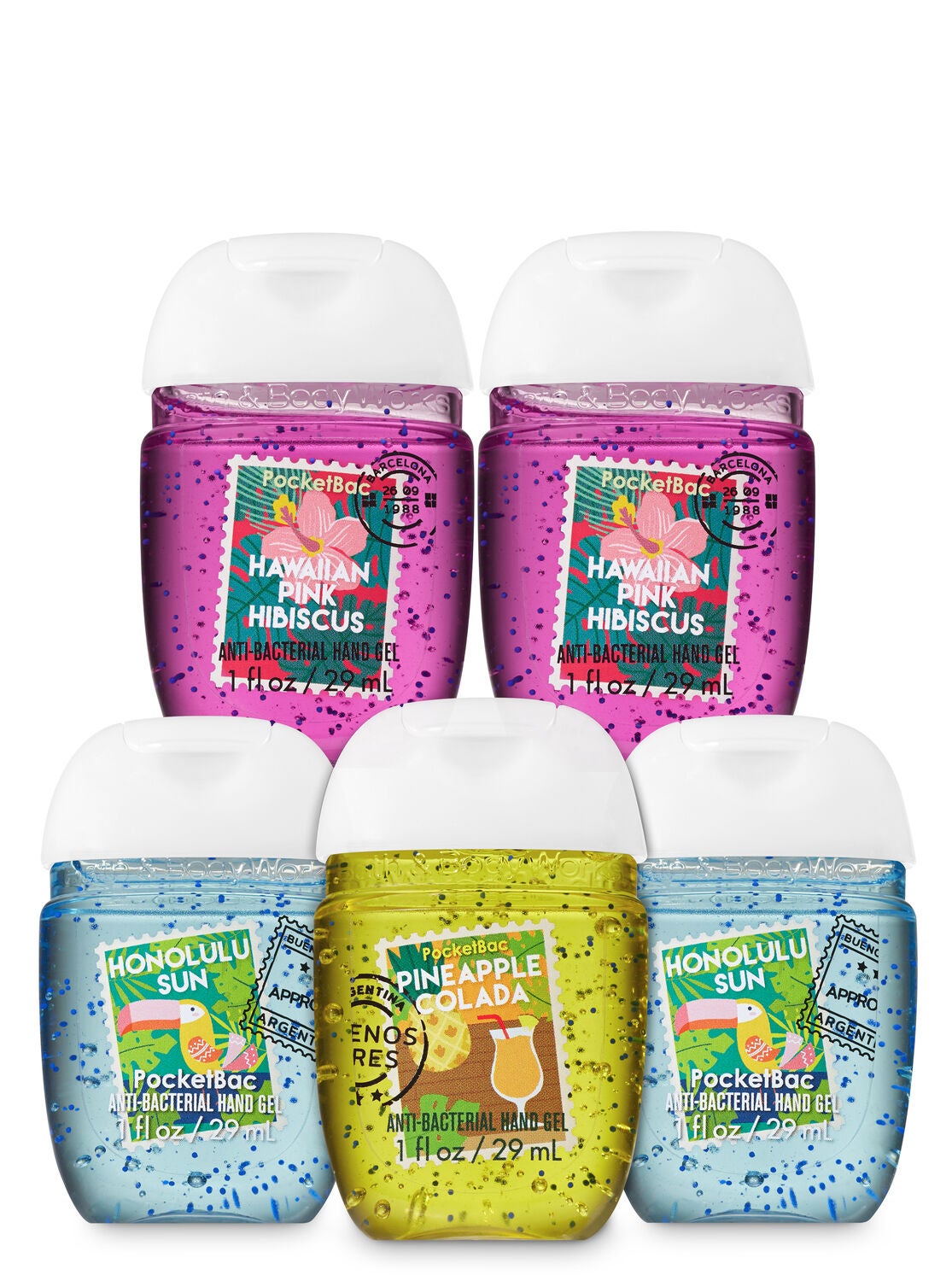 Escape Route PocketBac Hand Sanitizers, 5-Pack - Bath And Body Works